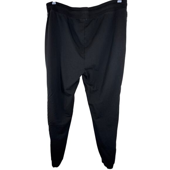 Karl Lagerfeld Paris Women's Embellished Jogger Pants, XL - Picture 2 of 8